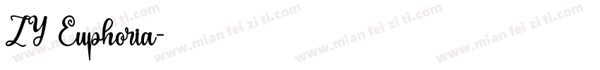 ZY Euphoria字体转换
